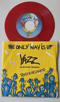Disco vinile 7 pollici Yazz The Only Way Is Up rosso