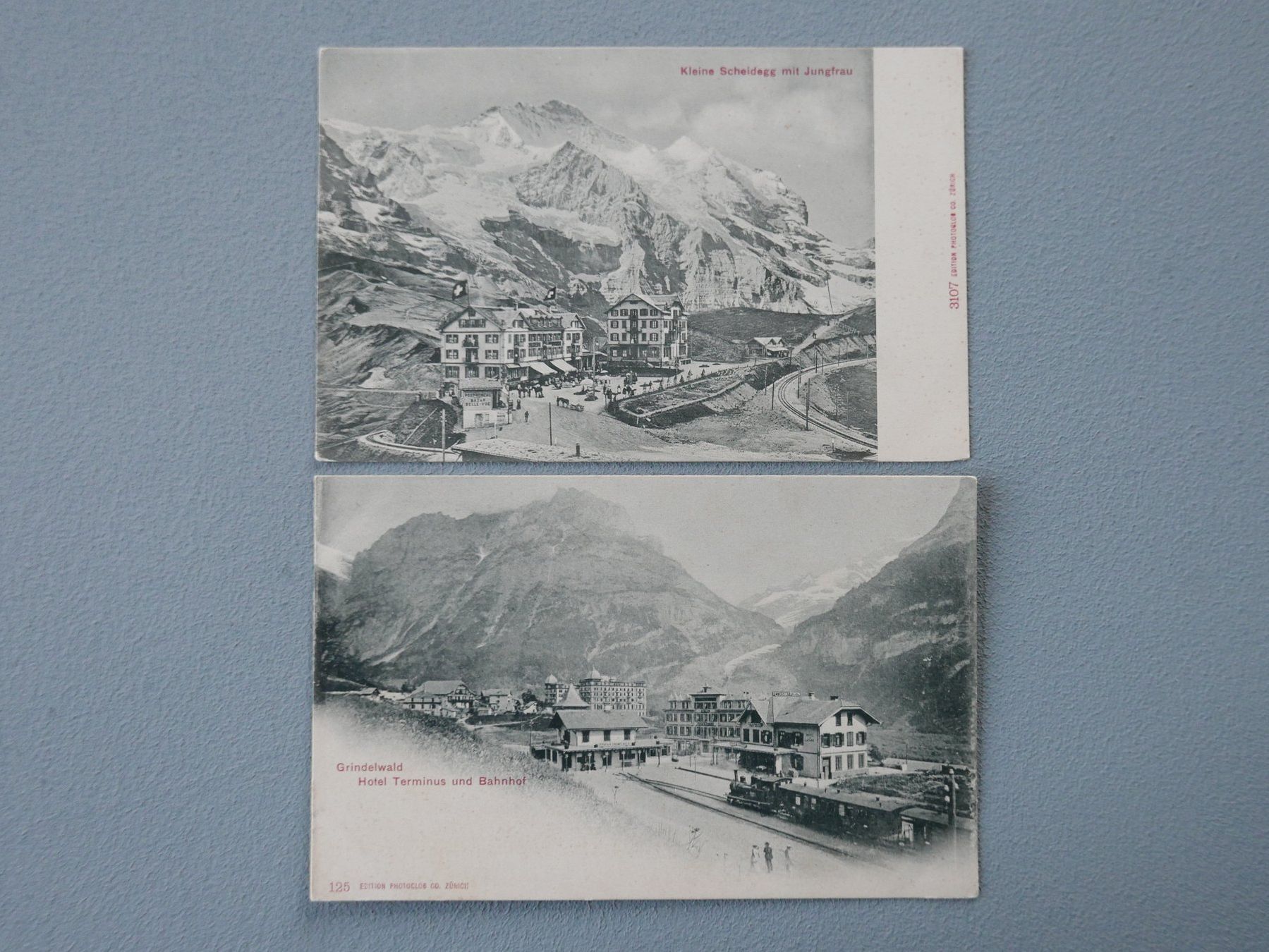 Cartes postales: ANTIKE ANSICHTSKARTEN BERGBAHNEN SCHWEIZ – D'occasion à Balgach par Zwischenraum 1