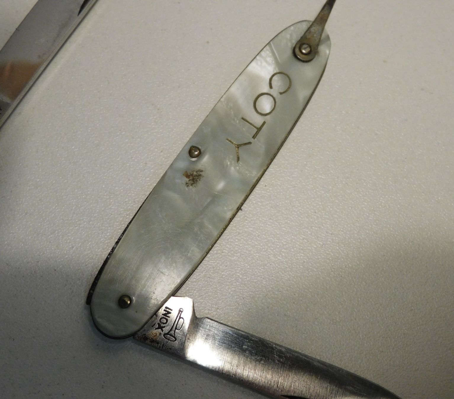 Taschenmesser: Sackmesser - 3 alte Sackmesser – Gebraucht aus Sursee von 76 1