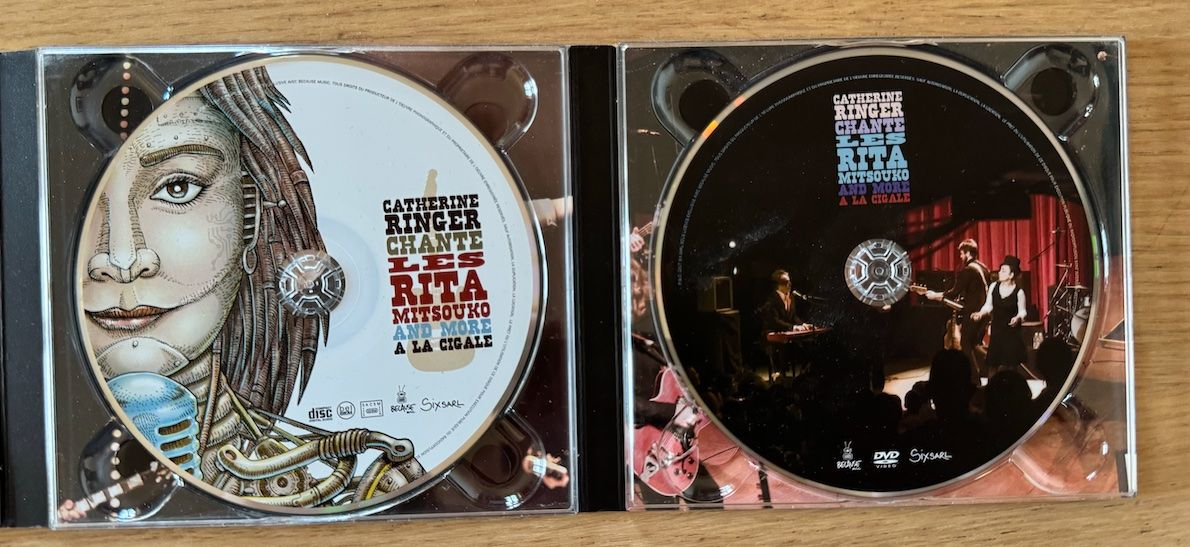 CD: Catherine Ringer chante Les Rita Mitsouko Edition CD + DVD – Usato da Lausanne venduto da davzic 1