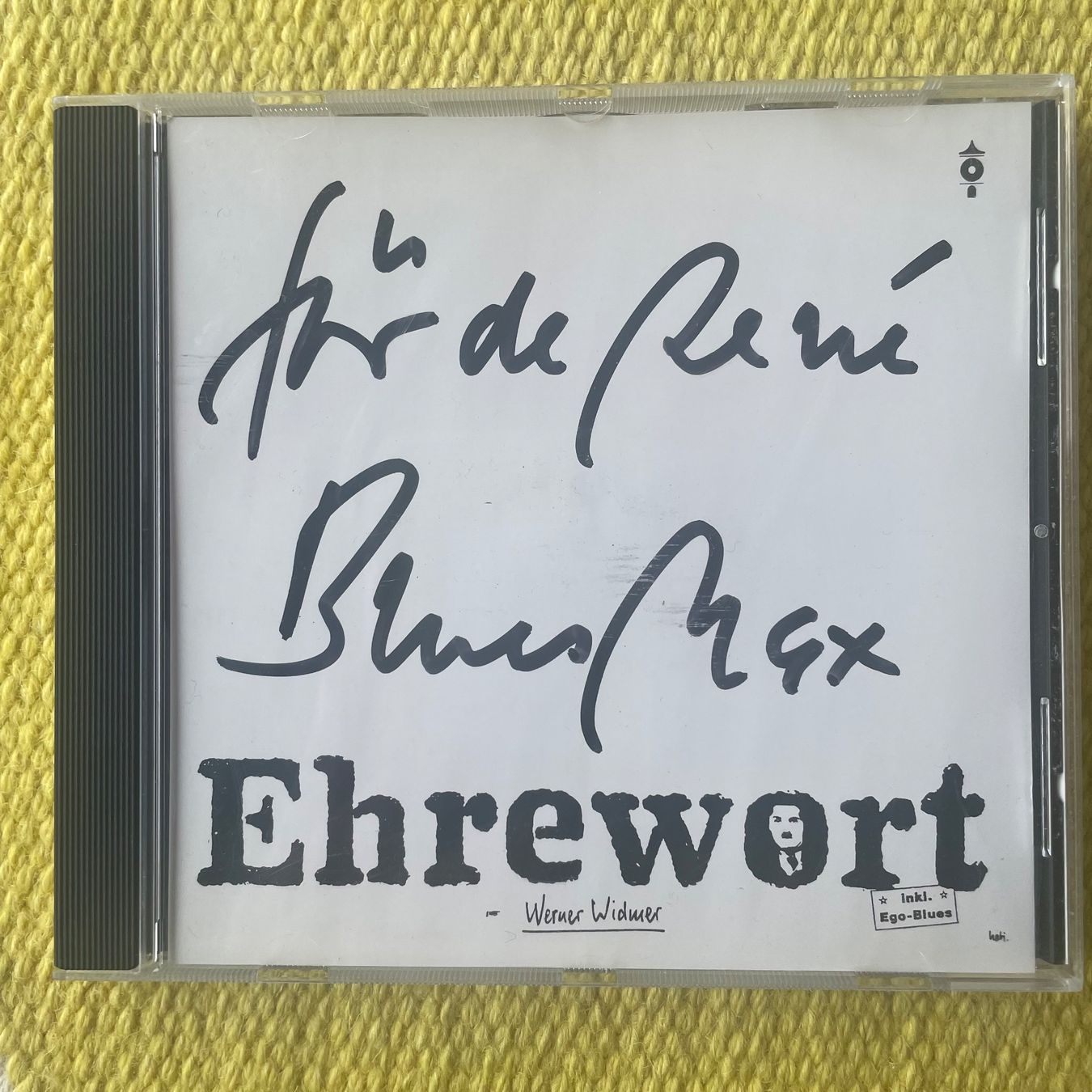CD: BLUES MAX WERNER WIDMER-MIT UNTERSCHRIFT EHREWORT – Usato da Rorschacherberg venduto da CD-Roli