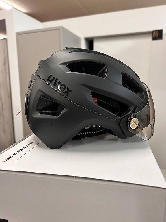Helme: UVEX finale visor black matt Helm Velohelm – Gebraucht aus Sursee von pilatus.sport 4
