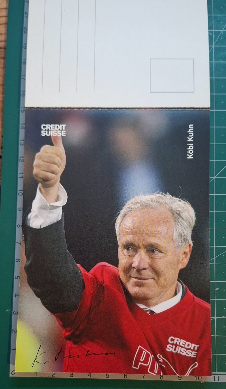 Cartoline postali: Credit Suisse Postkarten Schweizer Nati 2004 – Usato da Boll venduto da Tomasec 1