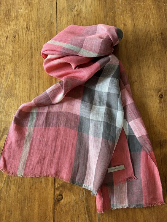 Burberry schaal rosa best sale