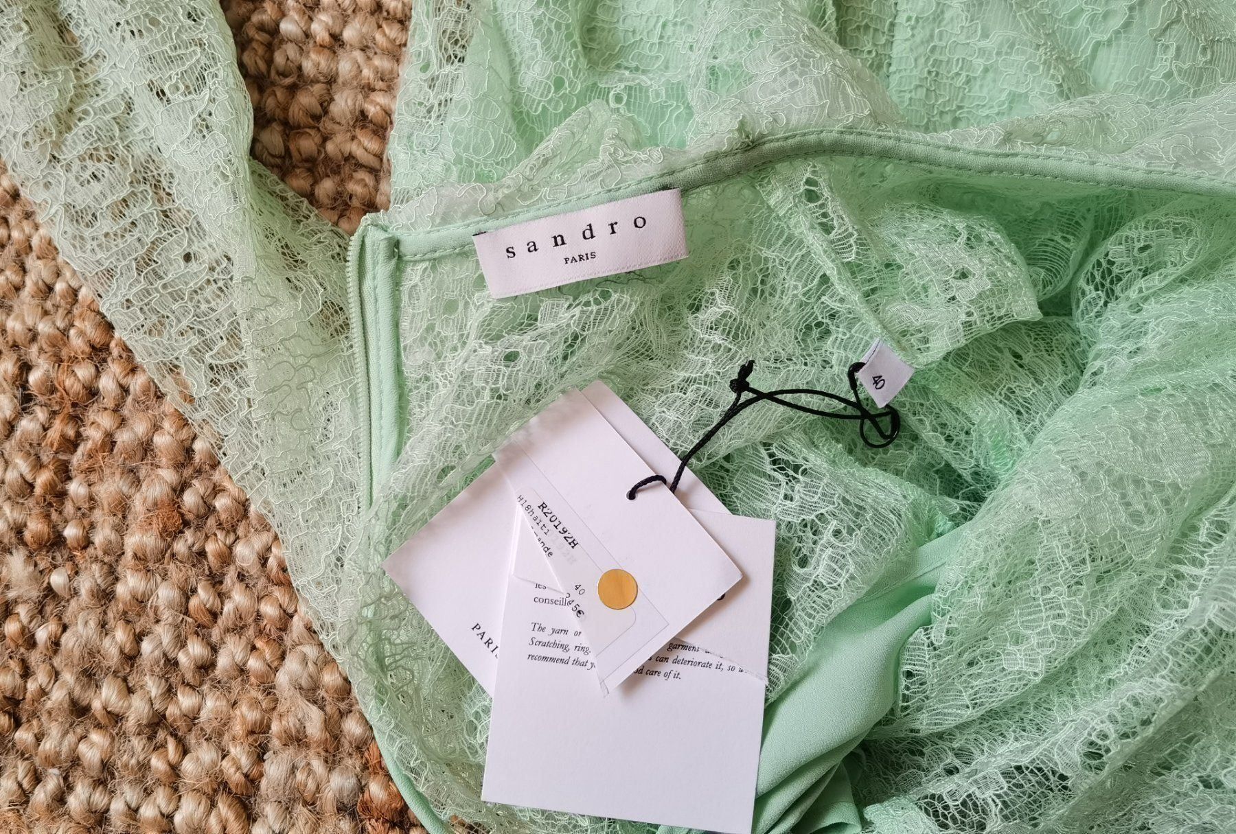 Sandro Kleider: Sandro Kleid Spitze mit Seide Gr 38 neu – Neu und originalverpackt aus Langenthal von morena86 3