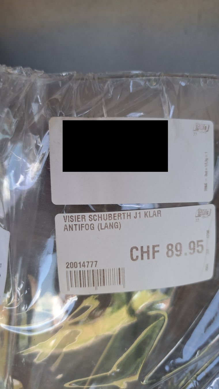 Caschi & visiere: Visier – Nuovo e nell'imballaggio originale da Ettenhausen TG venduto da rolisshop 1