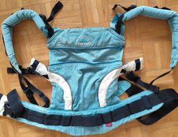 Manduca Trage Babytrage blau gebraucht