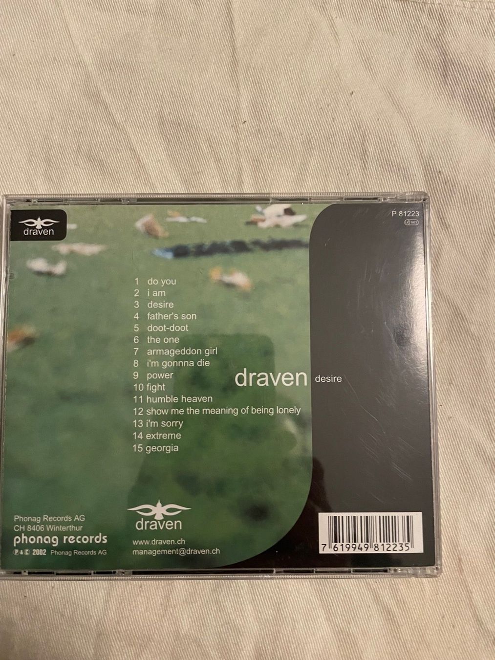 CDs: Draven - Desire – D'occasion à bern par Mrmaynard 1