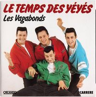 45 TOURS LES VAGABONDS - ROCK yéyés