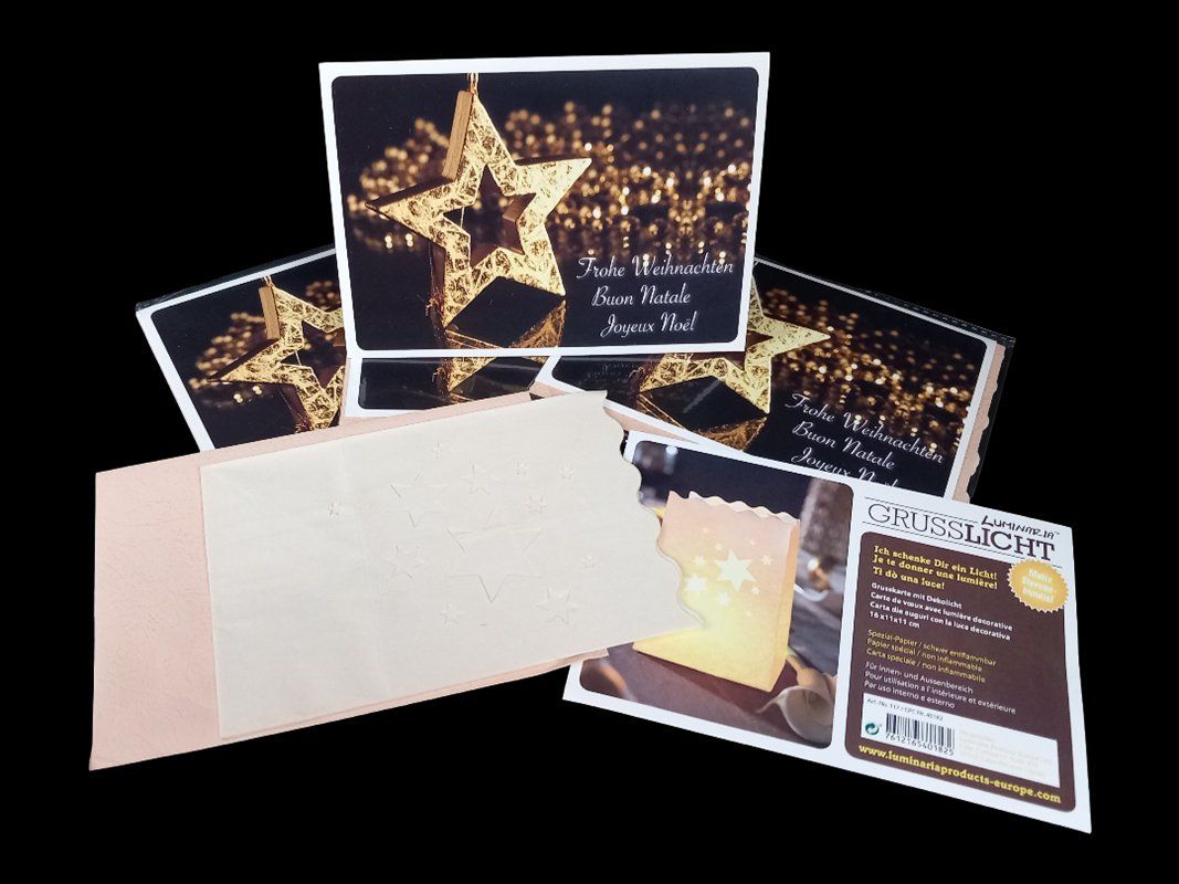 Cartoline: LUMINARIA Grusslicht, 4 Stück – Nuovo (secondo la descrizione) da Hünenberg venduto da Restwert_Zug