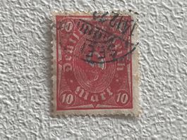DR - Deutsche Reich Briefmarke