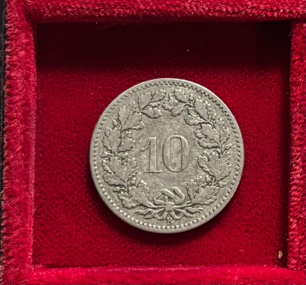 Tutti le monete: Schweiz 10 Rappen 1900 B s - ss Libertaskopf – Usato da Speicher venduto da CH-Schatzkammer 1