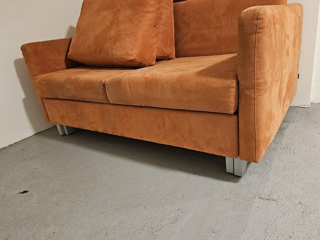Sofas: 2er-Bettsofa / Schlafsofa  Orange – Gebraucht aus Luzern von mar_qp6l 2
