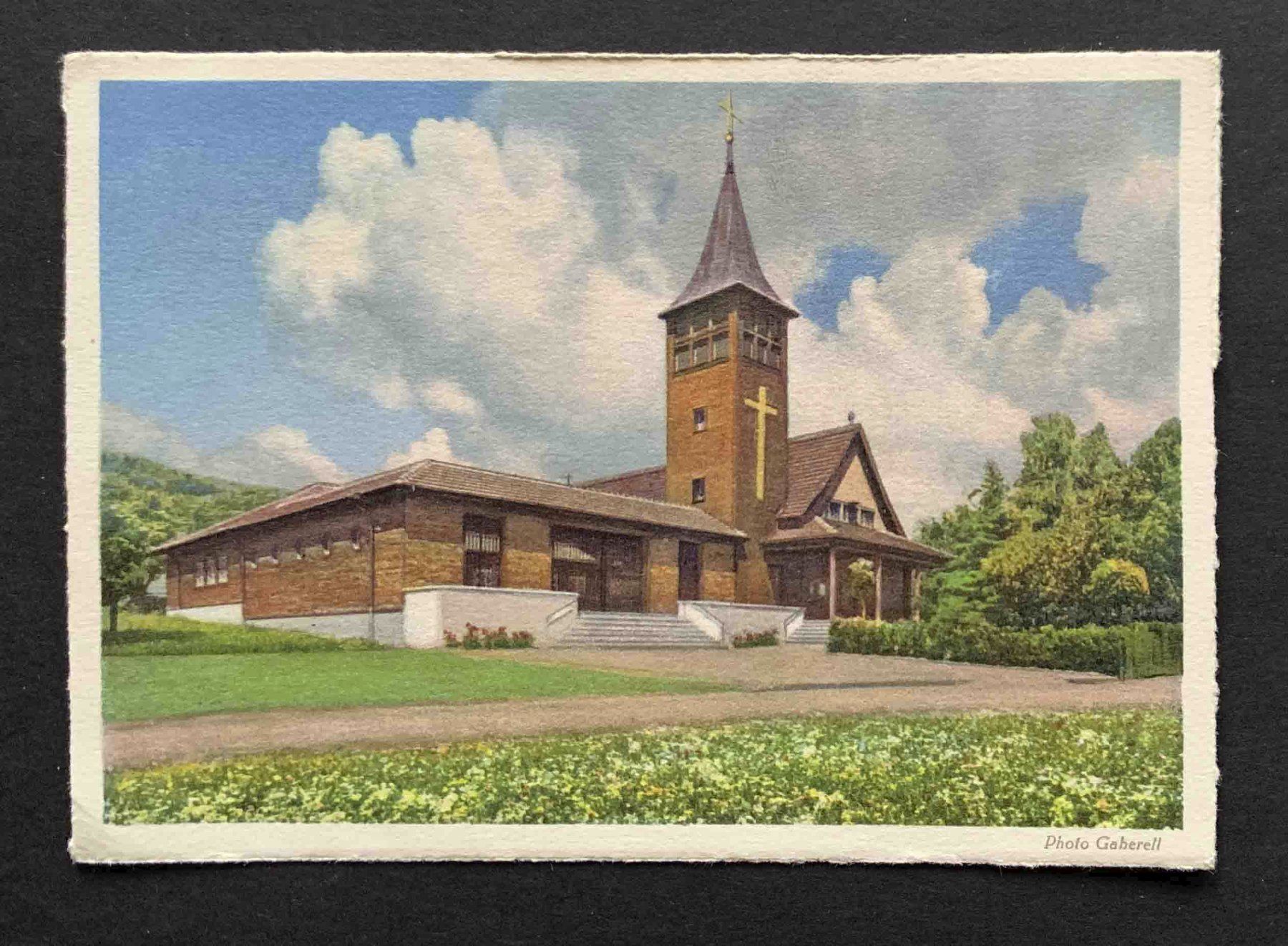 Ansichtskarten: AK Egg bei Zürich  Wallfahrtskirche St Antonius – Gebraucht aus Goldau von artelier1