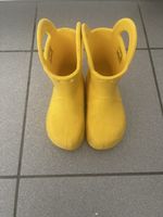 gelbe Crocs Gummistiefel in Grösse C8 / 24-25