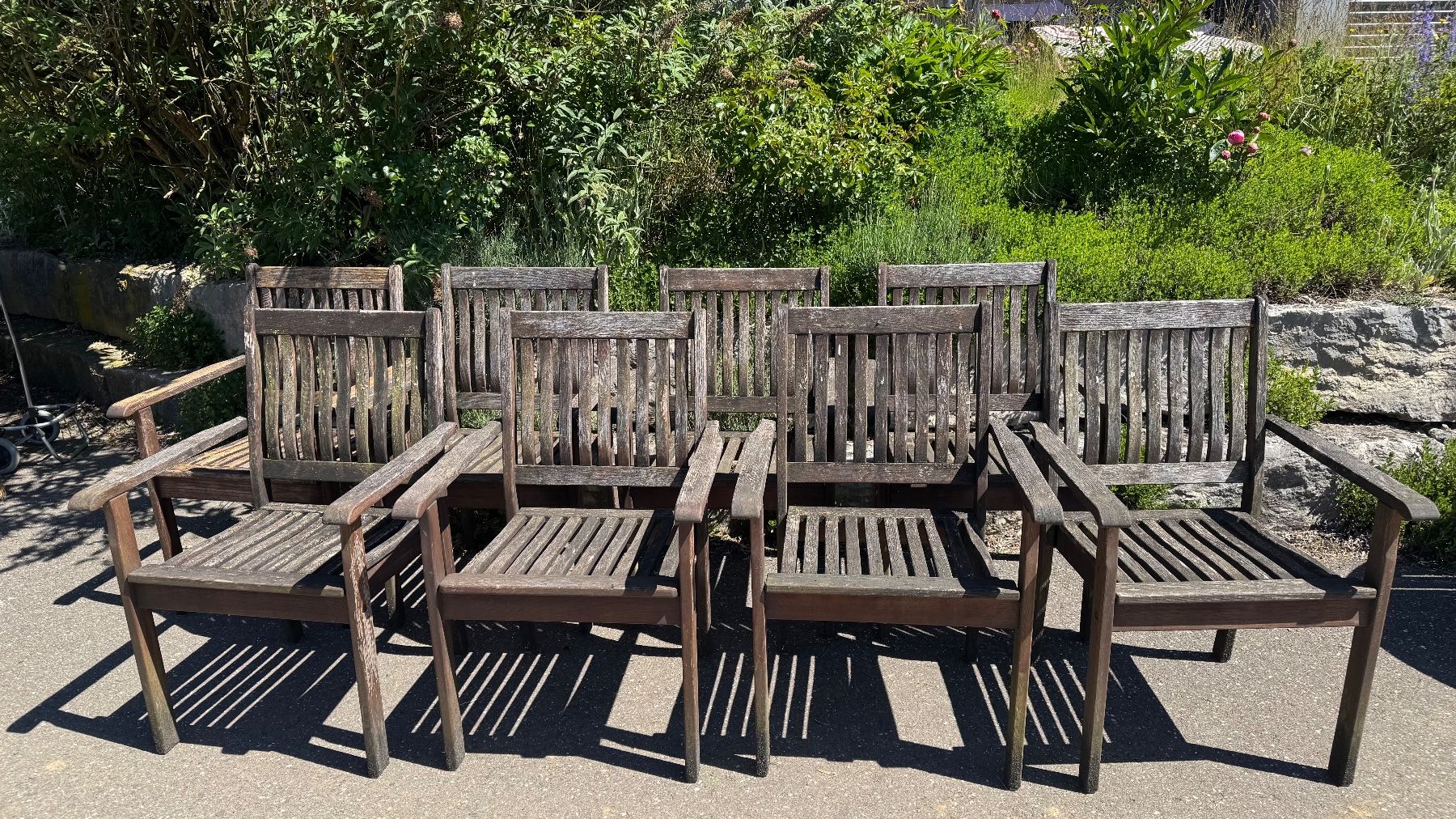 Pfister Sedie: 1 Gartentisch Holz – Usato da Dittingen venduto da Paprika8 6