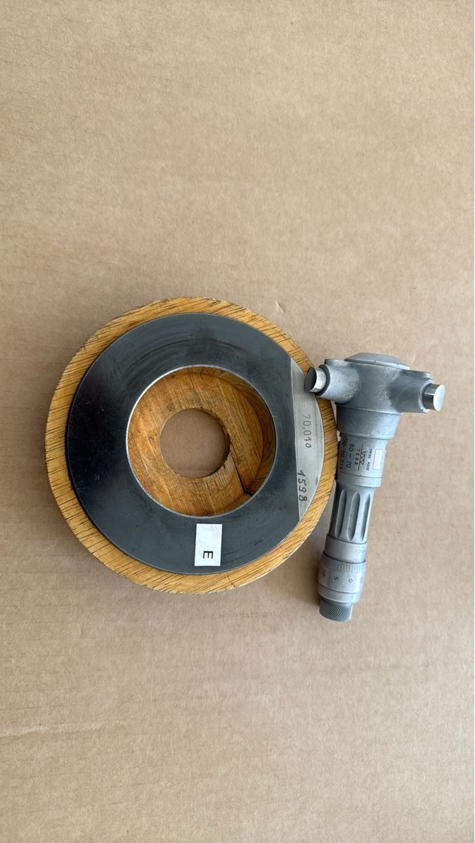 Tesa Messen: Innenmessschraube 60-70mm mit Einstellring  – Gebraucht aus Neuhausen von reifen-profis
