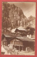 Leukerbad - Walliser Chalets - Fotokarte ca. 1925