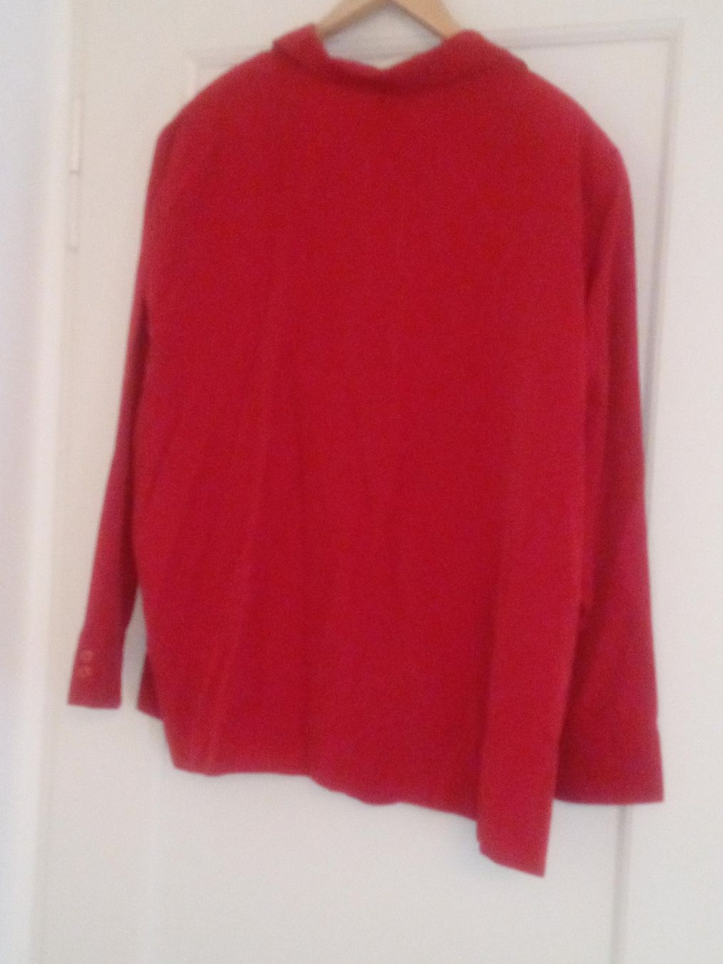 Camicette: Bordeaux-rote, elegante Bluse Groesse: 56 – Nuovo e nell'imballaggio originale da Zürich venduto da Mitzi6 1