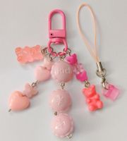 Taschen- Schlüsselanhänger Handy Natel CHARM Smartphone ROSA