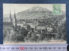 LUZERN 1907 UND PILATUS LU AK