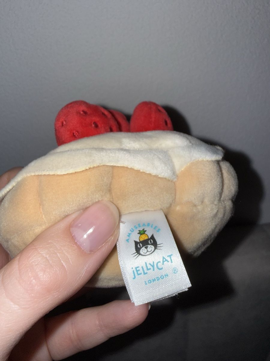 Jellycat Giocattoli: JellyCat Erdbeer Törtchen – Nuovo (secondo la descrizione) da Bottmingen venduto da Itsclaire 3