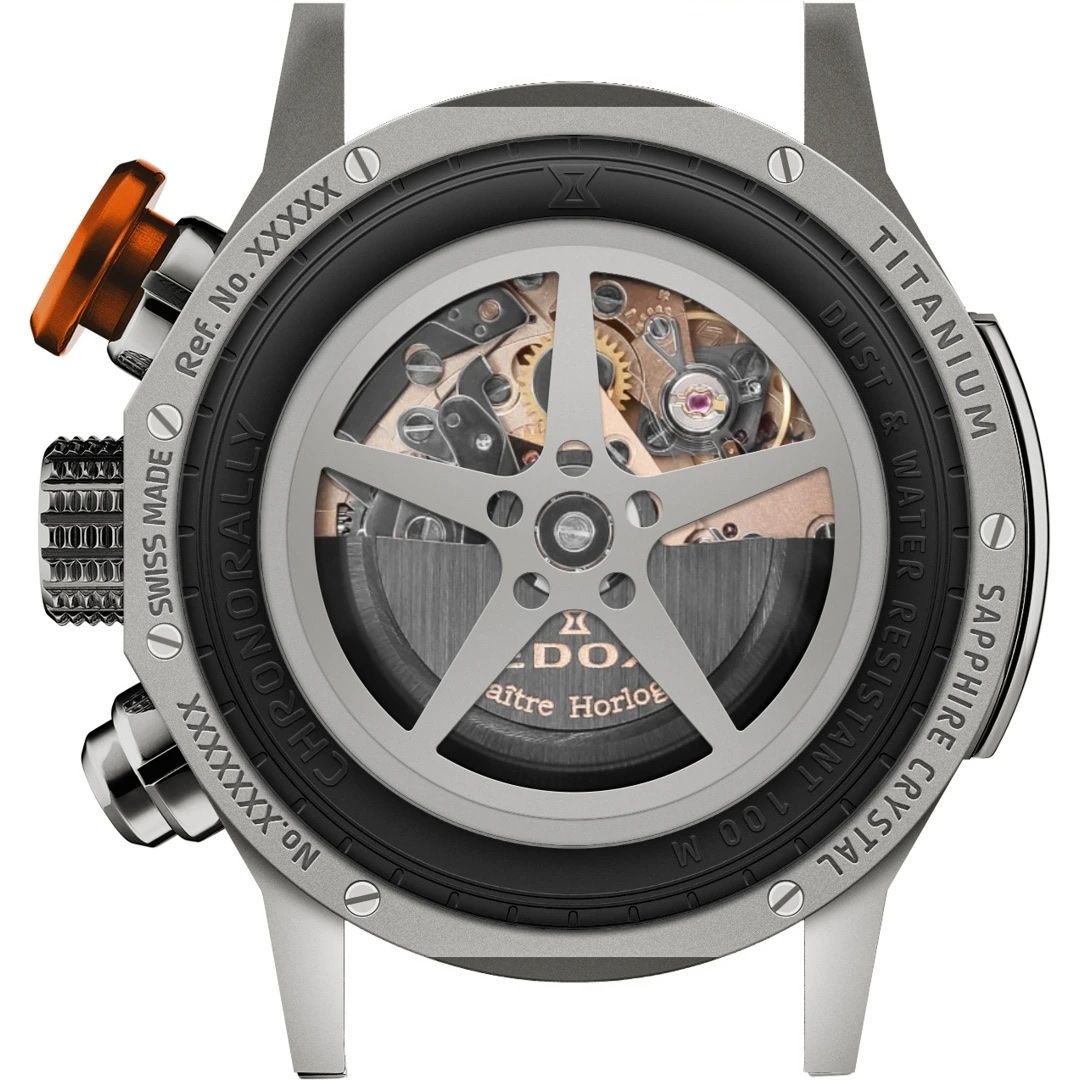 Edox Montres: Edox Chronorally Automatic Chronograph  | 01129 TOCAO BUGO – Neuf avec emballage d'origine à Zürich par Engin1979 6