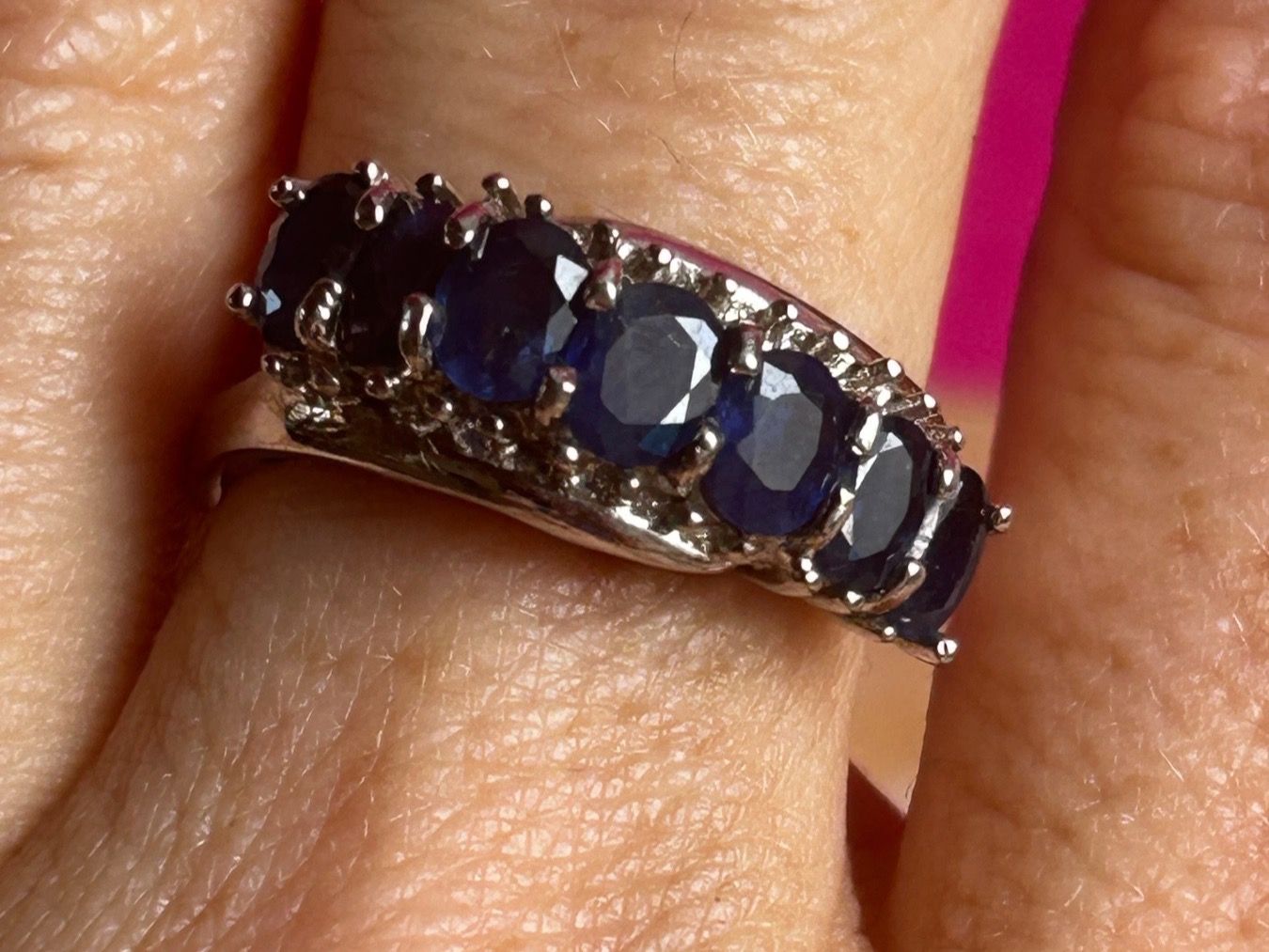 Ringe: Silberring TOPAS (57) – Gebraucht aus Laufen von belleskulptur