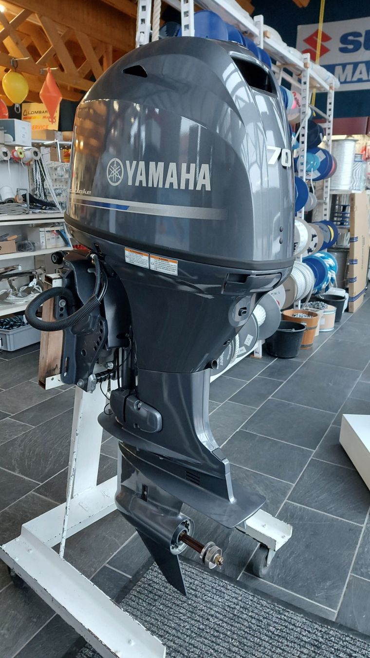 Yamaha Motori: Yamaha F70 AETL – Nuovo e nell'imballaggio originale da Arbon venduto da watersport10 1