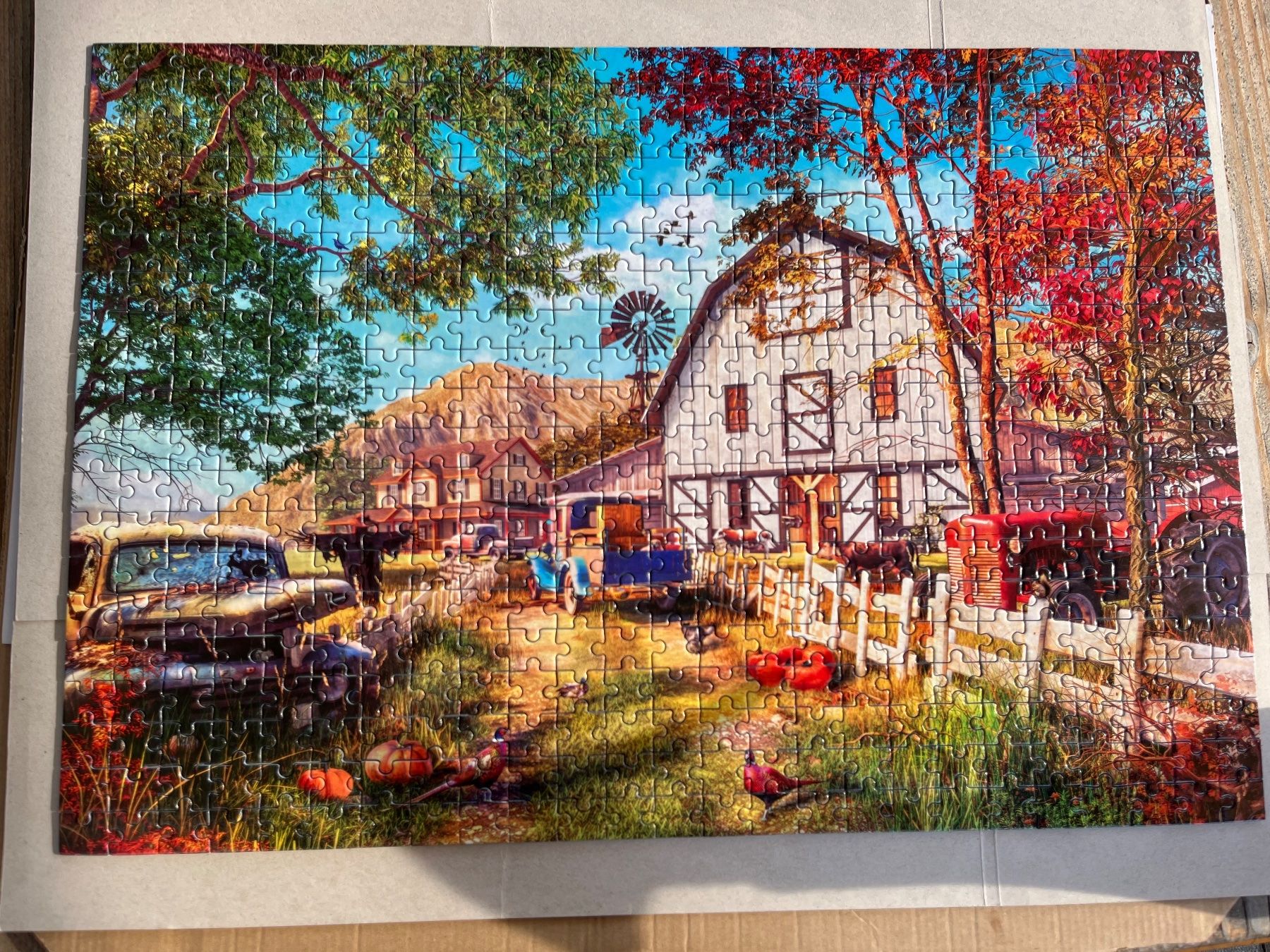 Puzzle: Puzzle Landleben 500 Teile – Usato da Eschenbach SG venduto da Joey-Li 1