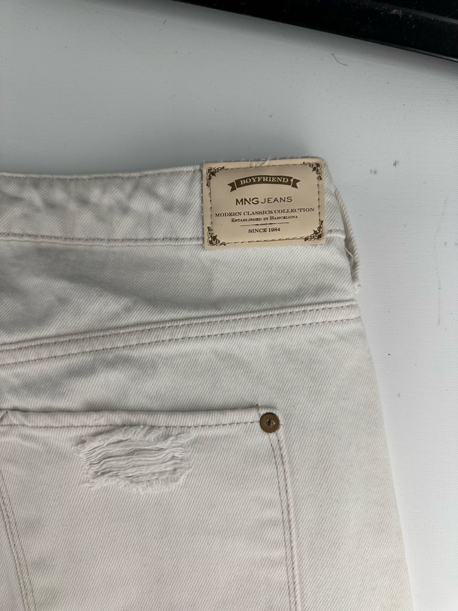 Mango Jeans: Mango Jeans, Boyfriend, weiss, destroyed, Grösse 38 – Usato da Luzern venduto da kim221080 7