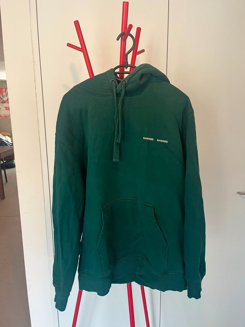 Samsøe Samsøe Maglioni & Felpe: Grüner Samsoe Samsoe Hoodie – Usato da Zürich venduto da pab_cl9h