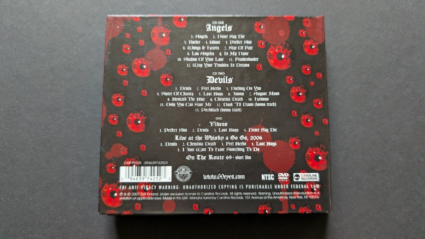 CD: The 69 Eyes | Angels Devils | CD & DVD – Usato da Bottmingen venduto da dan_c5wb 1