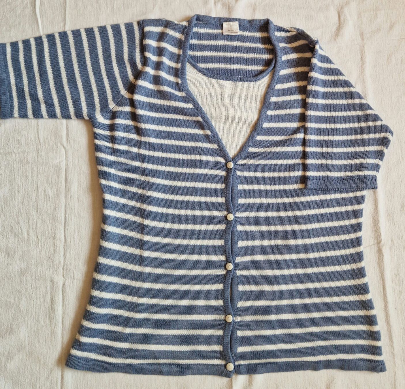 Camicette: Kurzarm Strickbluse, Gr. L – Usato da Muri b. Bern venduto da mlu_vgj7 1