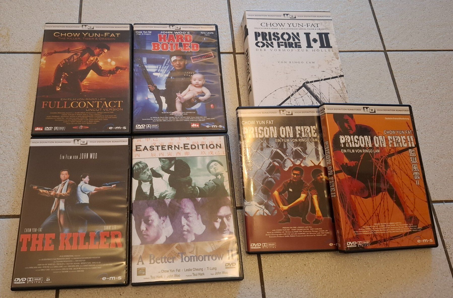 Tutti i DVDs: Chow Yun Fat Filmsammlung – Nuovo (secondo la descrizione) da Riehen venduto da DVD-Palace