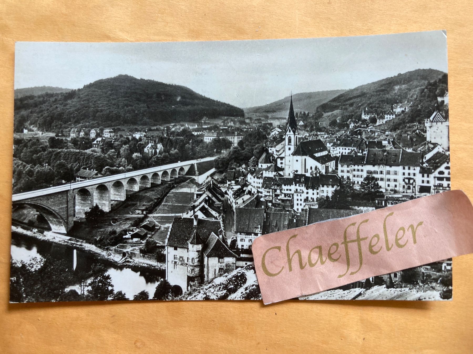 Cartoline postali: 1943 Baden – Usato da Zürich venduto da Chaeffeler