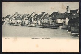 AK Rheinfelden, Totalansicht