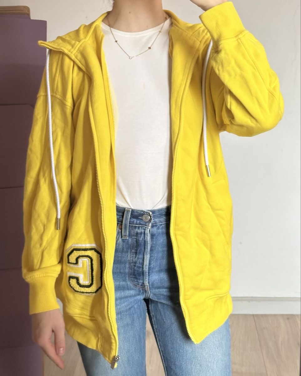 Calvin Klein Maglioni & Felpe: Gelber Calvin Klein Hoodie, Pulloverjacke, Grösse S – Usato da Zürich venduto da mar_8myn 1