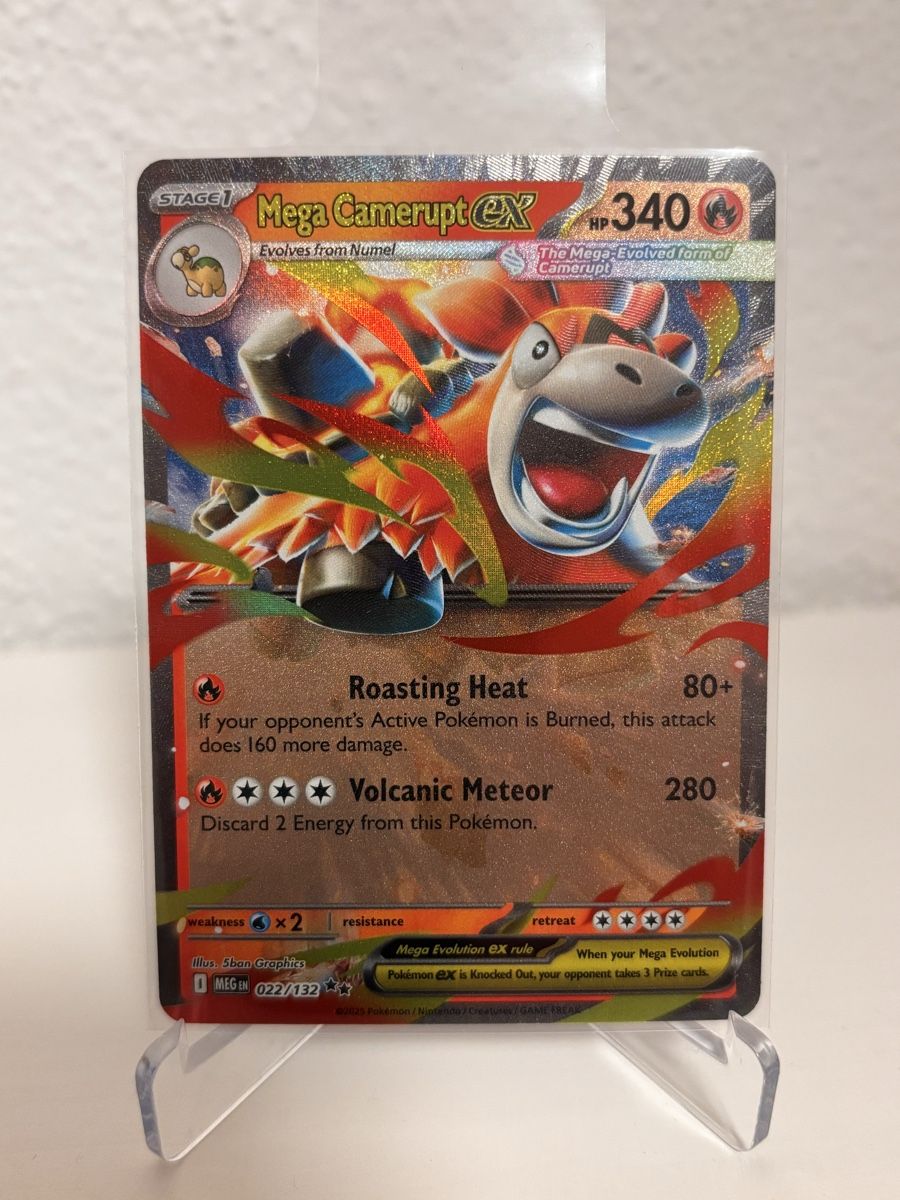 Pokémon Cartes à collectionner: Pokémon Mega Camerupt EX 22/112 – D'occasion à Massagno par Gametrader00
