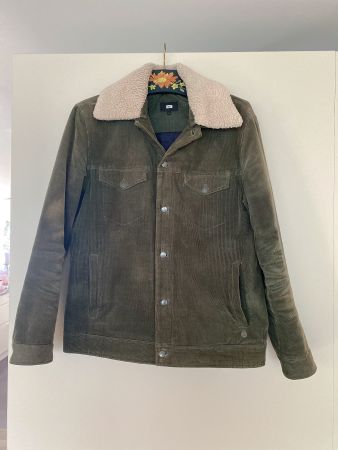 Herren Winterjacke Cord Gr. M WE