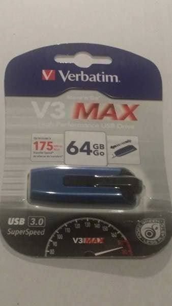 USB Sticks: Verbatim V3 Max USB-Stick 64GB bis zu – Neu und originalverpackt aus Zürich von wearehappy 2