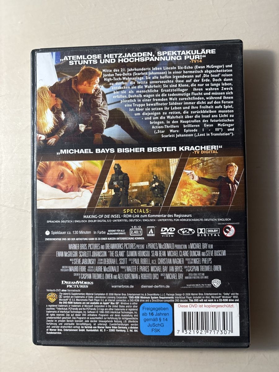Tutti i DVDs: Die Insel (0105) – Usato da Ruswil venduto da Slivio_ 1