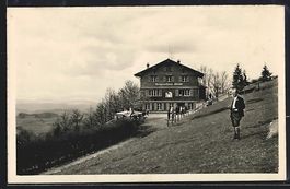 AK Hörnli-Kulm, Gasthaus Hörnli, 1931