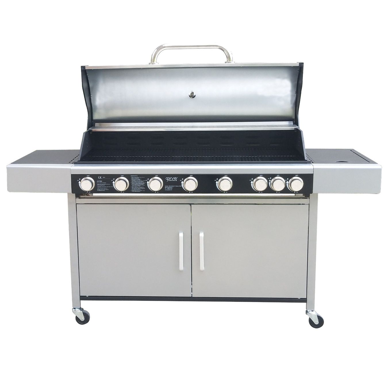 Griglie: Gasgrill BBQ 7+1 Brenner - Gratis Versand – Nuovo e nell'imballaggio originale da Kleinwangen venduto da meinwarenkorb.ch