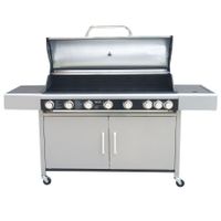 Gasgrill BBQ 7+1 Brenner - Gratis Versand