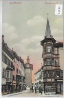 Schaffhausen - Äussere Vorstadt - animee - Litho