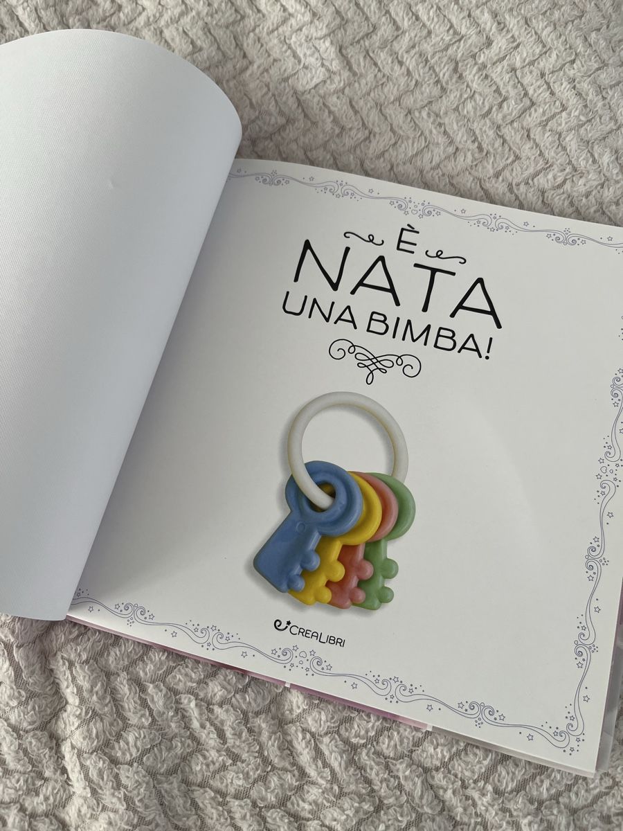 Bücher: Libro "E' Nata una Bimba!" per neonata NUOVO – Neu (gemäss Beschreibung) aus Paradiso von CelineShop 1