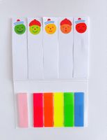 Neu! Bunte, süsse Klebstreifen / Haftnotizen, viele Farben