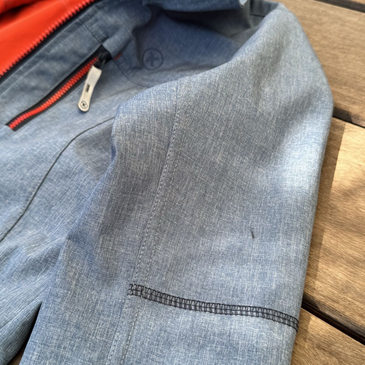 Giacche: K-Tec Softshelljacke Gr. 152 | Blau mit Kapuze, Top – Usato da Sulgen venduto da millowillow 6