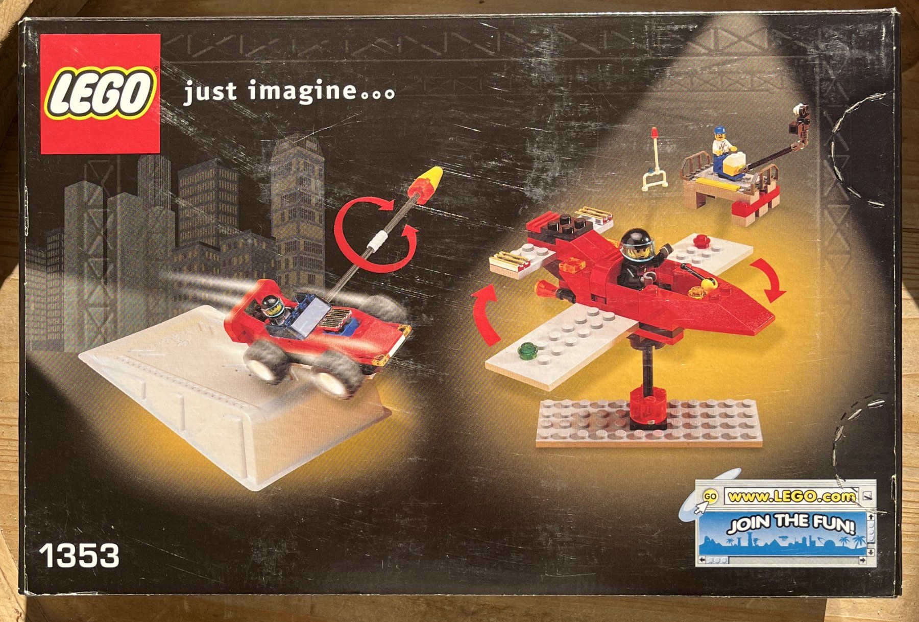 Lego Kit di costruzioni: LEGO Studios 1353 Car Stunt Studio Neu & Sealed – Nuovo e nell'imballaggio originale da Dornach venduto da Deco89 1